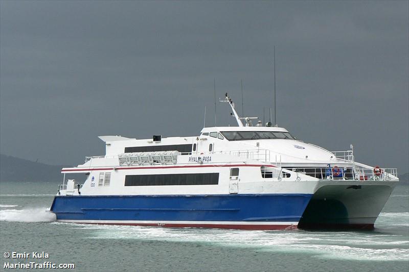 piyale pasa (Passenger Ship) - IMO , MMSI 271002307, Call Sign TCCA2 under the flag of Turkey