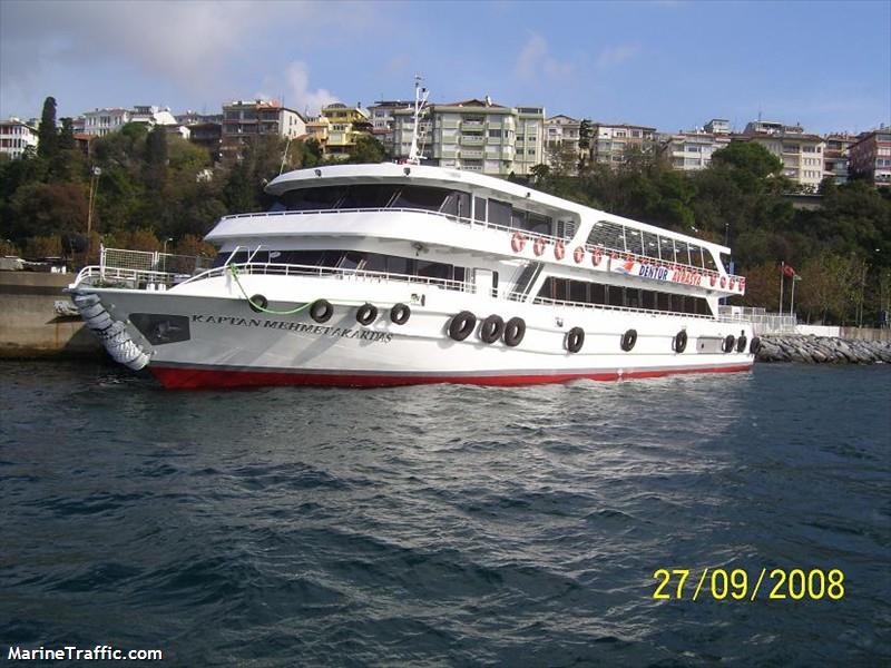 kpt.mehmet akardas (Passenger ship) - IMO , MMSI 271002638, Call Sign TCA2760 under the flag of Turkey