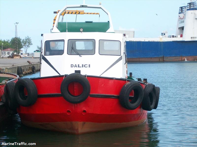 dalici (Port tender) - IMO , MMSI 271040531, Call Sign TC7346 under the flag of Turkey