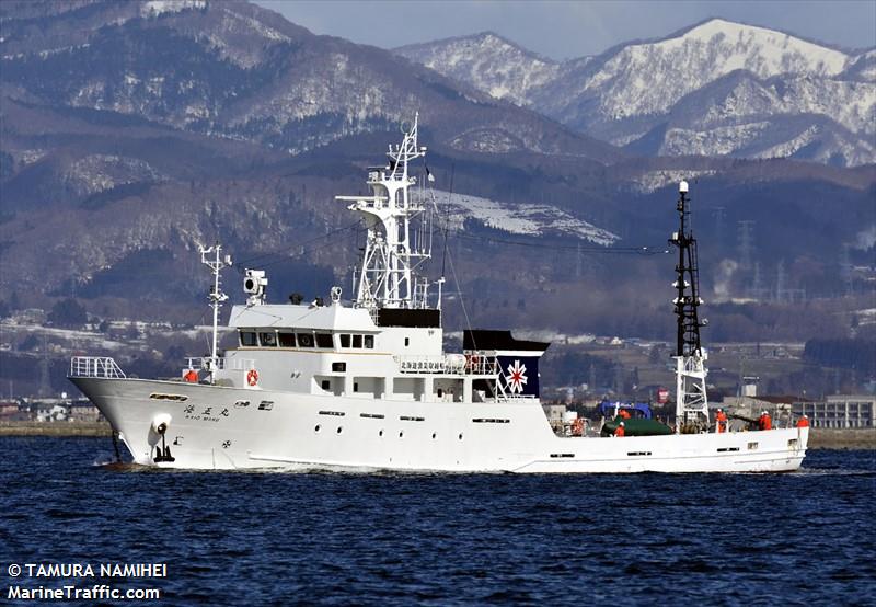 kaiomaru (Fishing Support Vessel) - IMO 9580077, MMSI 431000580, Call Sign 7JIH under the flag of Japan