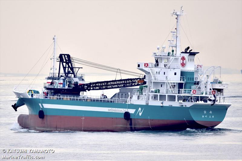 hoshu (Cargo ship) - IMO , MMSI 431018253, Call Sign JD5032 under the flag of Japan