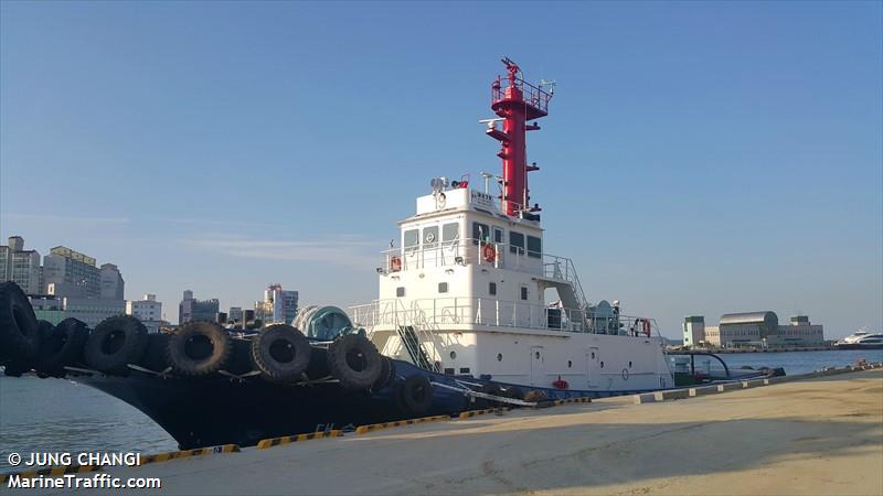 daeseung 7ho (Tug) - IMO 8407797, MMSI 440400470, Call Sign 500DAES under the flag of Korea