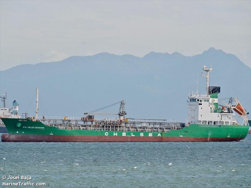 chelsea endurance (Oil Products Tanker) - IMO 9367229, MMSI 548117500, Call Sign 4DFL8 under the flag of Philippines