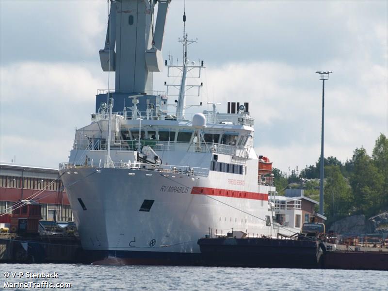 mirabilis (Fishing Support Vessel) - IMO 9619725, MMSI 659620000 under the flag of Namibia