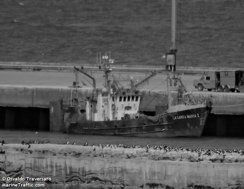 la santa maria i (Fishing vessel) - IMO , MMSI 701000698, Call Sign LW 8096 under the flag of Argentina