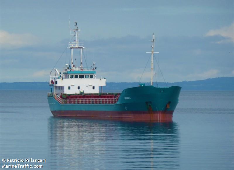 logimar ii (General Cargo Ship) - IMO 9116773, MMSI 725003217, Call Sign CA7815 under the flag of Chile