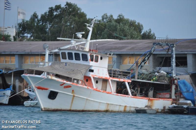 konstantinos k (Fishing vessel) - IMO 8788036, MMSI 237445000, Call Sign SV6844 under the flag of Greece