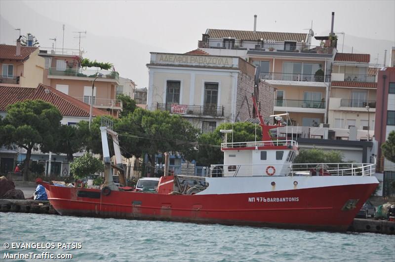 mparmpantonis (Fishing vessel) - IMO 8788115, MMSI 237552000, Call Sign SW7767 under the flag of Greece