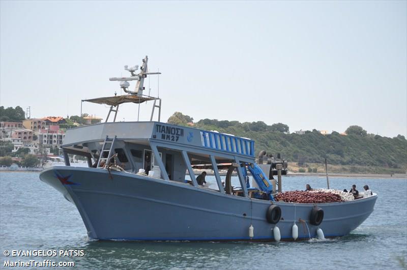 panos ii (Fishing vessel) - IMO 8794231, MMSI 241005000, Call Sign SVA4031 under the flag of Greece