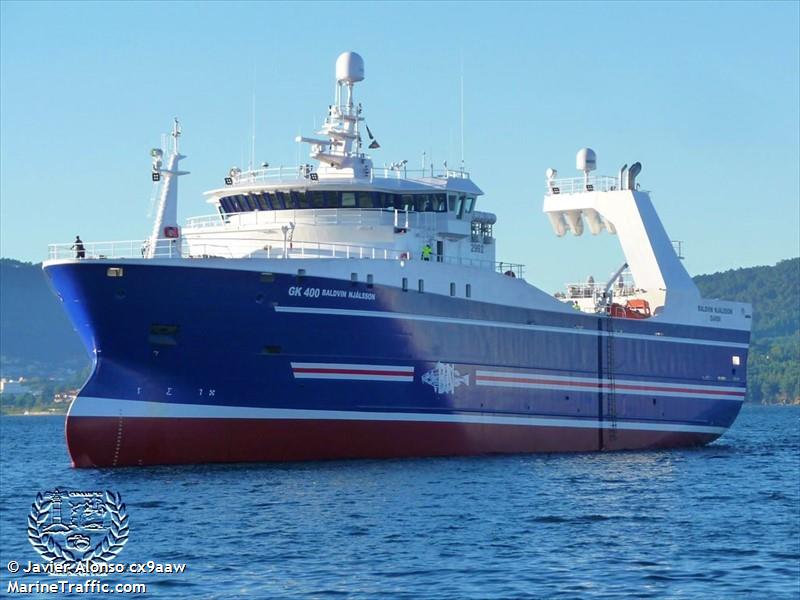 baldvin njalsson (Fish Factory Ship) - IMO 9894210, MMSI 251430000, Call Sign TFBH under the flag of Iceland