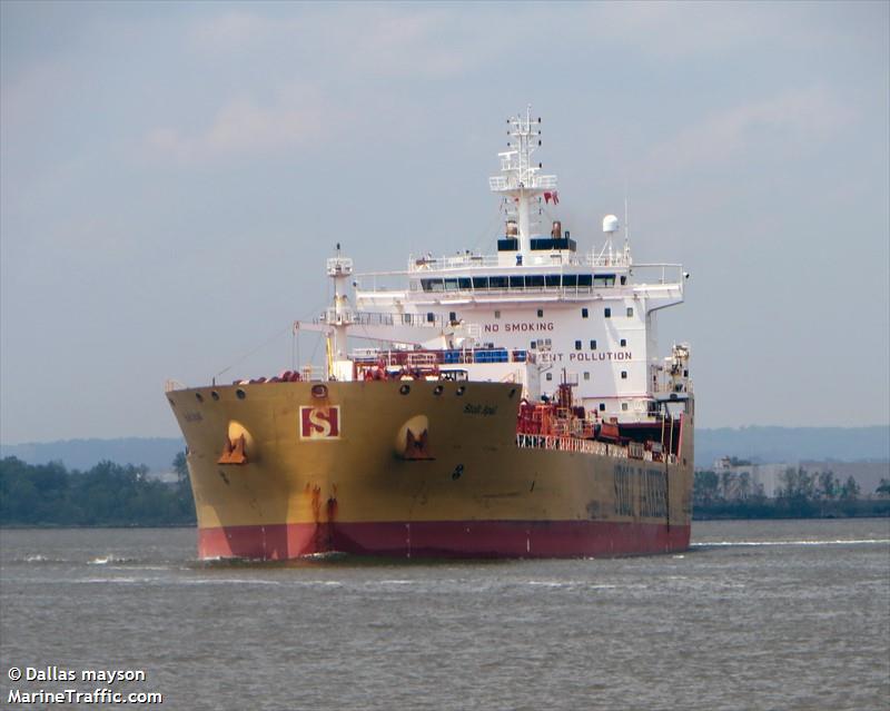 stolt apal (Chemical/Oil Products Tanker) - IMO 9719240, MMSI 255806419, Call Sign CQEL8 under the flag of Madeira