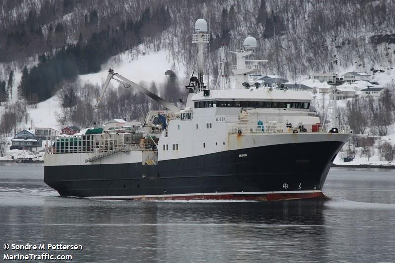 munin (Research Vessel) - IMO 8915782, MMSI 259108000, Call Sign LFNM under the flag of Norway