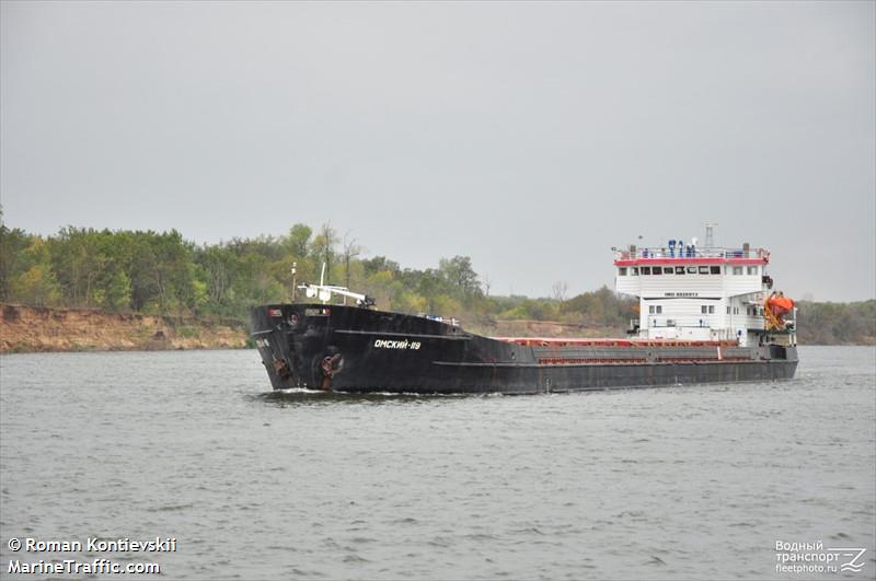 omskiy-119 (General Cargo Ship) - IMO 8926913, MMSI 273290480, Call Sign UBSW7 under the flag of Russia