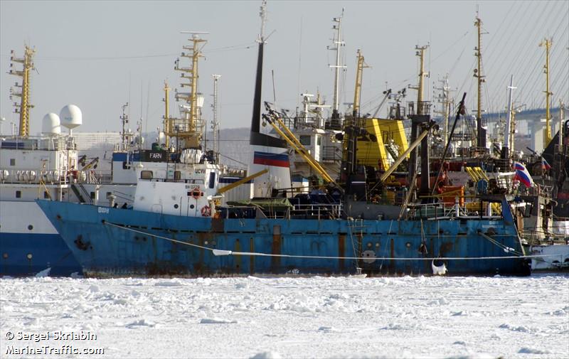 farn (Fishing Vessel) - IMO 8723713, MMSI 273423700, Call Sign UCVN under the flag of Russia