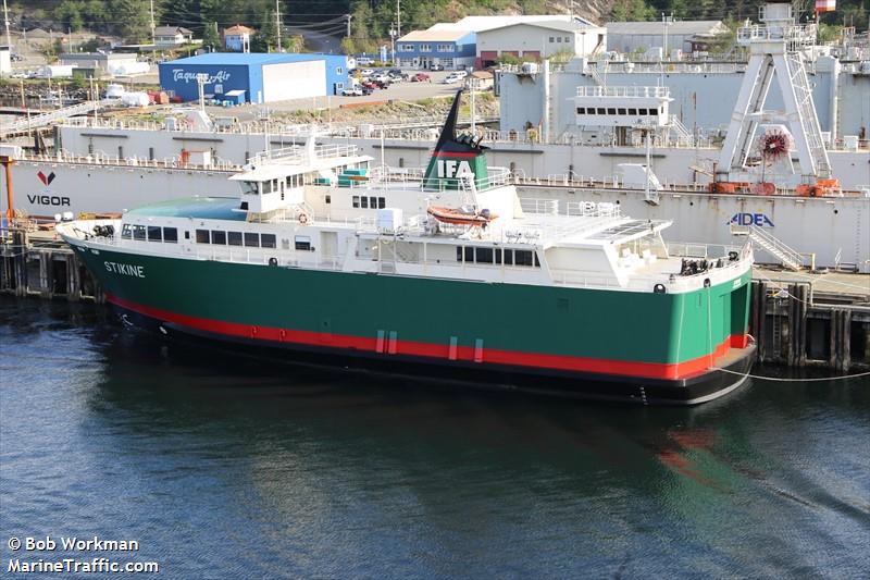 stikine (Passenger/Ro-Ro Cargo Ship) - IMO 9388431, MMSI 367089610, Call Sign WDC8583 under the flag of United States (USA)