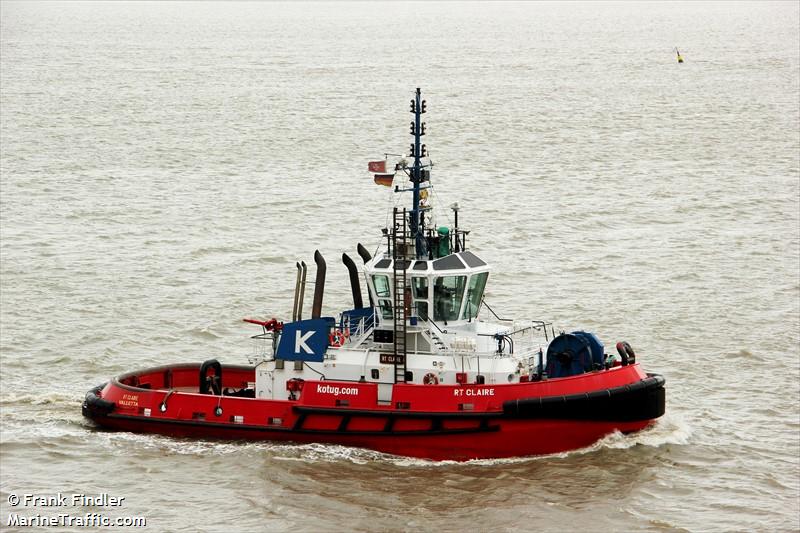 rt claire (Tug) - IMO 9320817, MMSI 503000194, Call Sign VMLU under the flag of Australia