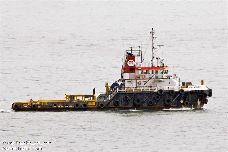 ena monarch (Tug) - IMO 9264439, MMSI 564457000, Call Sign 9V6115 under the flag of Singapore