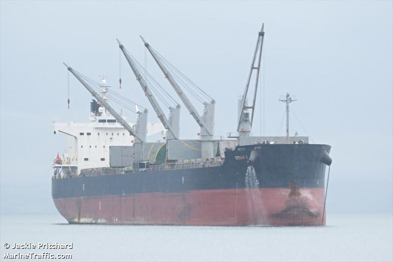 titan i (Bulk Carrier) - IMO 9425758, MMSI 636021082, Call Sign 5LCE5 under the flag of Liberia