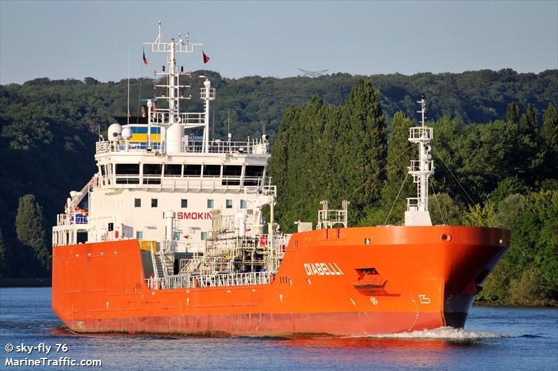 diabelli (Chemical/Oil Products Tanker) - IMO 9866964, MMSI 210336000, Call Sign 5BXB5 under the flag of Cyprus