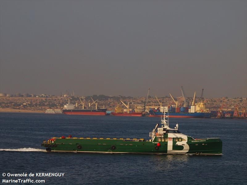 bourbon sirocco (Offshore Tug/Supply Ship) - IMO 9656929, MMSI 210941000, Call Sign 5BVC3 under the flag of Cyprus