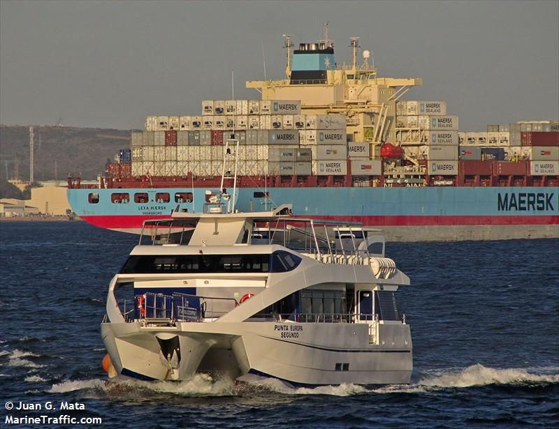 punta europa segundo (Passenger Ship) - IMO 9580467, MMSI 224483130, Call Sign ECPE under the flag of Spain