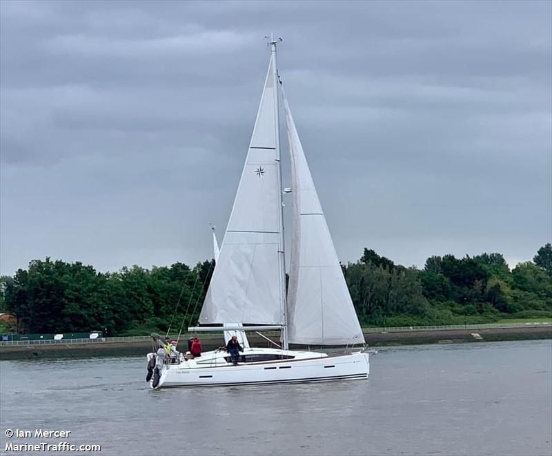 cool breeze (Sailing vessel) - IMO , MMSI 232009894, Call Sign MBMO7 under the flag of United Kingdom (UK)