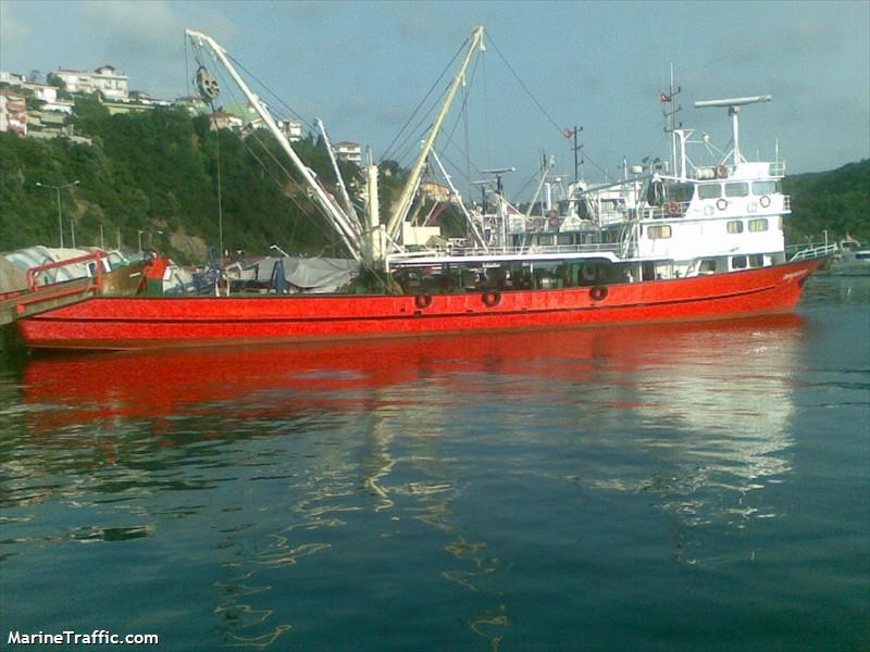mavi ay balikcilik 1 (Fishing Vessel) - IMO 8688846, MMSI 271072320, Call Sign TC4820 under the flag of Turkey