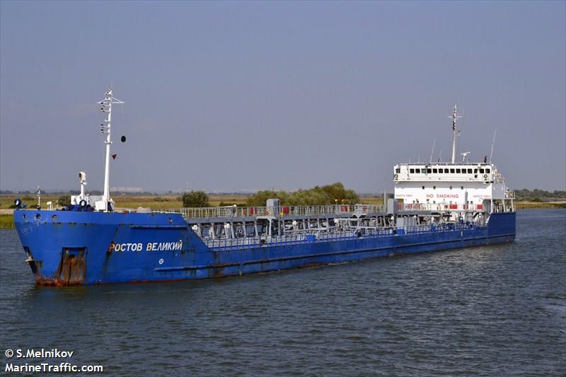 rostov velikiy (Oil Products Tanker) - IMO 9289001, MMSI 273445330, Call Sign UGMX under the flag of Russia
