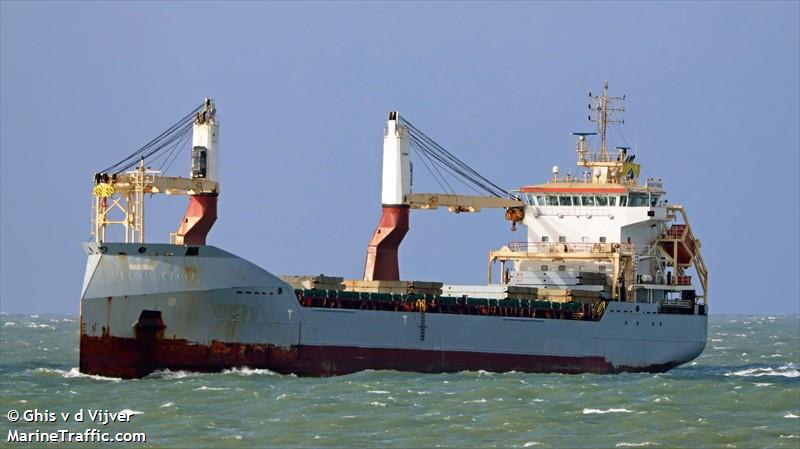 martina (General Cargo Ship) - IMO 9594286, MMSI 304367000, Call Sign V2HN4 under the flag of Antigua & Barbuda