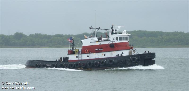 captain mark (Tug) - IMO 8896534, MMSI 338218402, Call Sign WSL5671 under the flag of USA