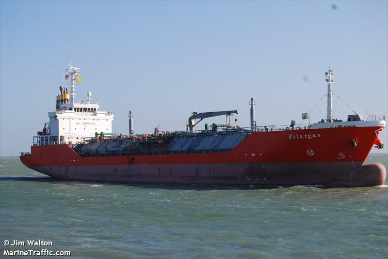 pilargas (LPG Tanker) - IMO 9441685, MMSI 352898794, Call Sign 3E2061 under the flag of Panama