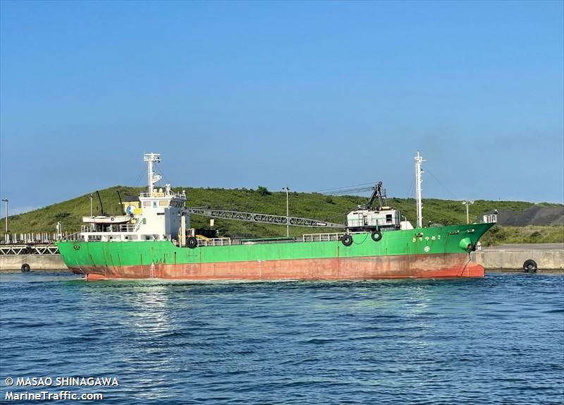 oyariki no2 (Cargo ship) - IMO , MMSI 431401543, Call Sign JL6263 under the flag of Japan