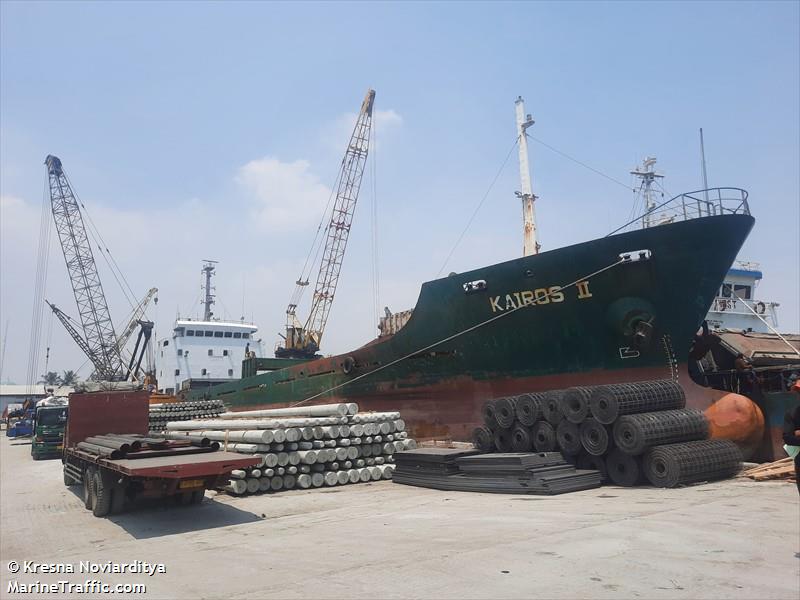 km kairos ii (General Cargo Ship) - IMO 9297400, MMSI 525020239, Call Sign JZGR under the flag of Indonesia