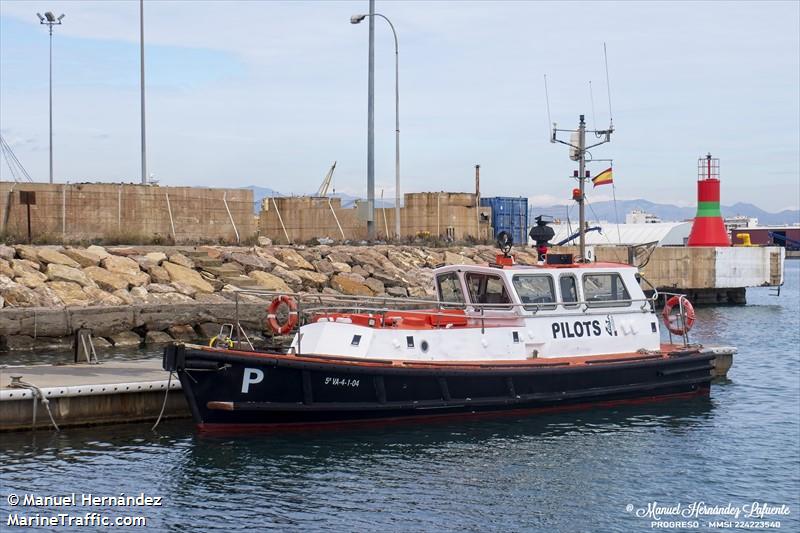 pilot 2 progreso (Pilot) - IMO , MMSI 224223540 under the flag of Spain