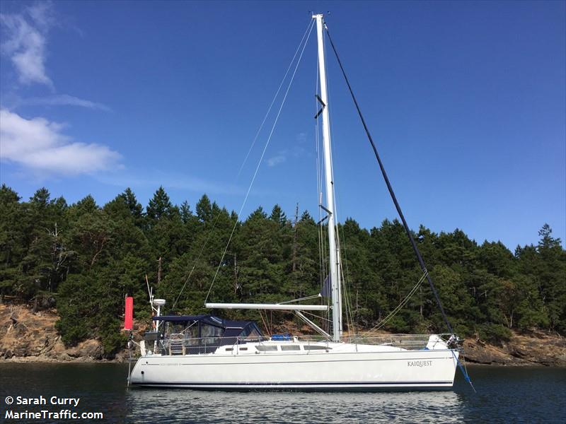 sv kaiquest (Sailing vessel) - IMO , MMSI 316034847, Call Sign CFA2446 under the flag of Canada