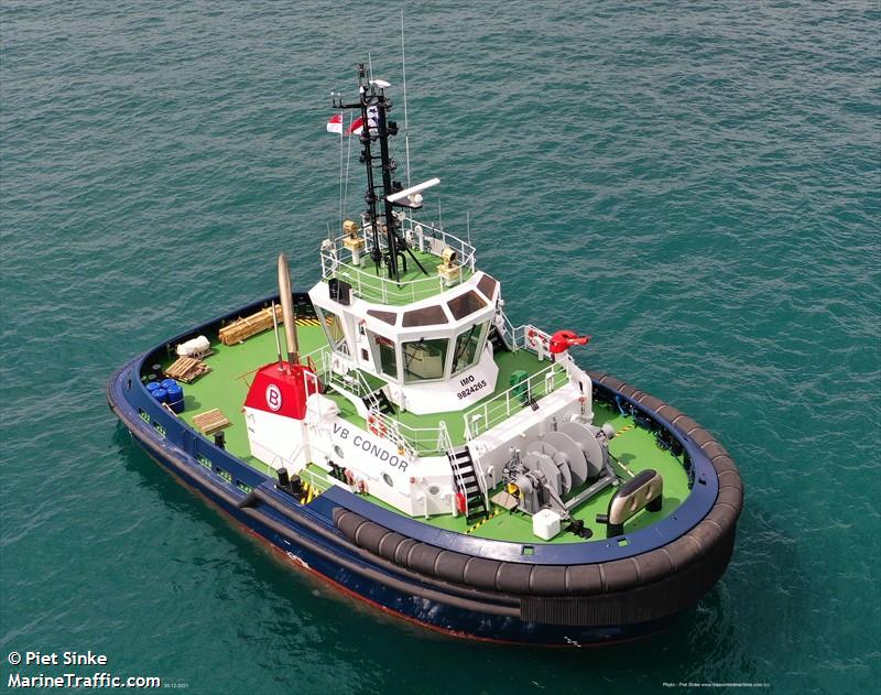 vb condor (Tug) - IMO 9824265, MMSI 352980849, Call Sign HOA7925 under the flag of Panama