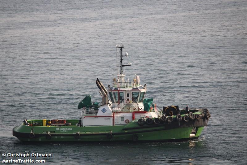 mt kharadar (Tug) - IMO 9908073, MMSI 376771000, Call Sign J8B6266 under the flag of St Vincent & Grenadines