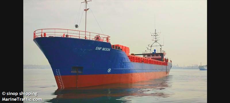 snp moon (General Cargo Ship) - IMO 9017202, MMSI 577536000, Call Sign YJXE9 under the flag of Vanuatu