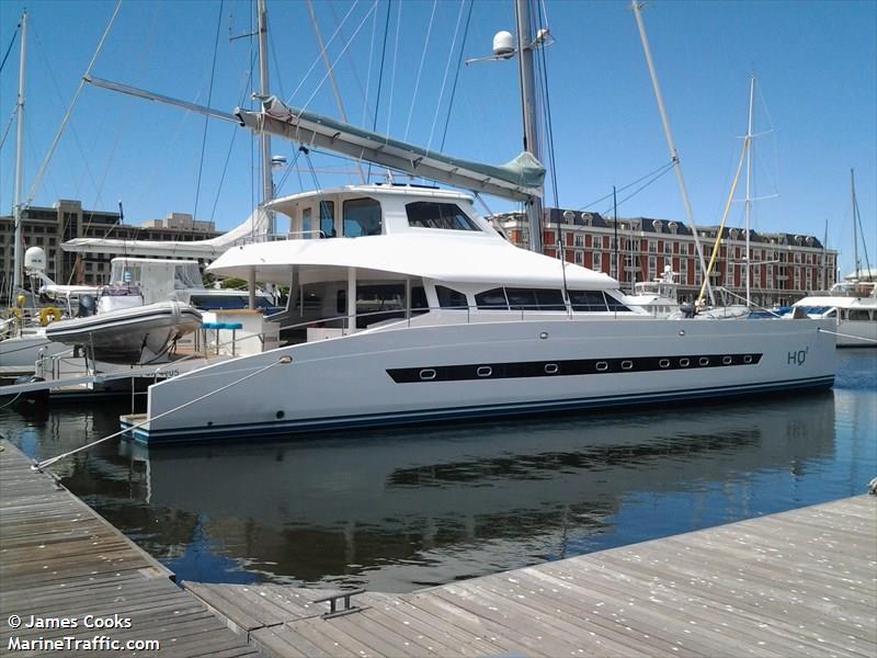 hq2 (Pleasure craft) - IMO , MMSI 601194200, Call Sign ZR04015 under the flag of South Africa