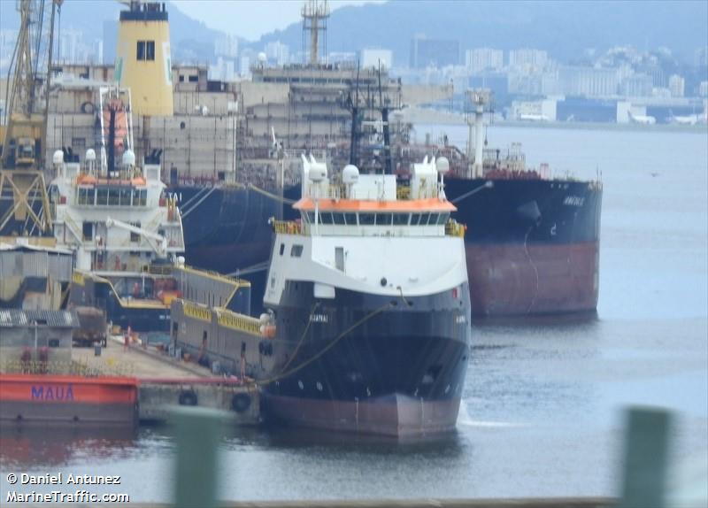 alcatraz (Offshore Tug/Supply Ship) - IMO 9644146, MMSI 710000698, Call Sign PPUN under the flag of Brazil