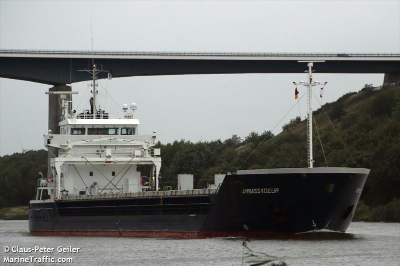 runa (General Cargo Ship) - IMO 9361328, MMSI 210353000, Call Sign 5BXL5 under the flag of Cyprus