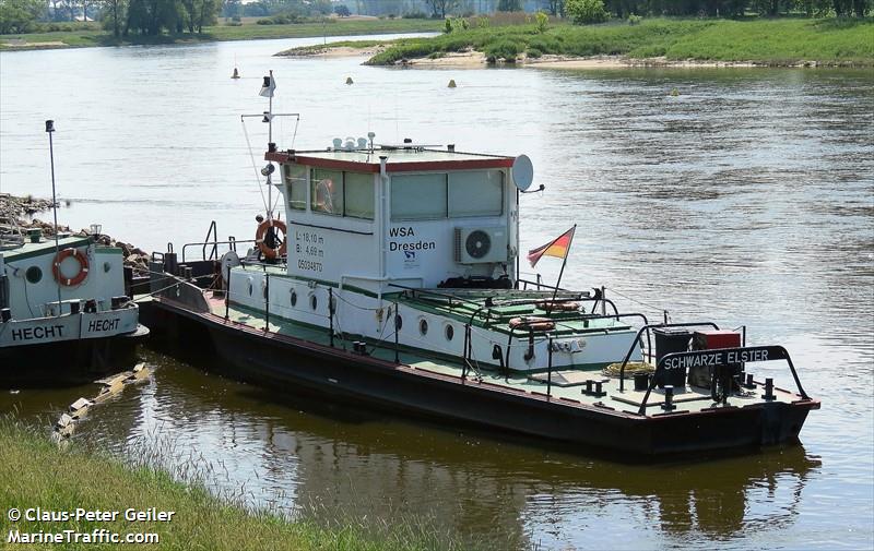 schwarze elster (Other type) - IMO , MMSI 211758300, Call Sign DA5005 under the flag of Germany