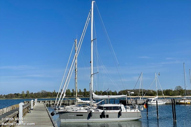 sunball (Sailing vessel) - IMO , MMSI 211835880, Call Sign DB2547 under the flag of Germany