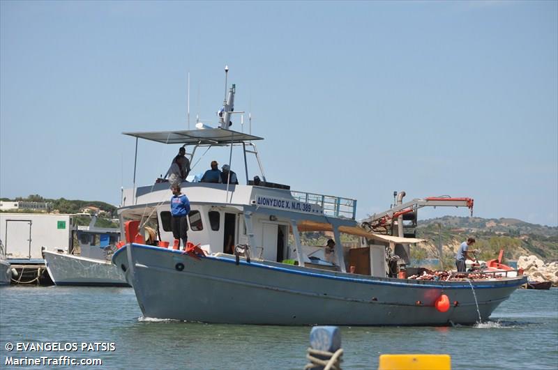 dionisios x (Fishing vessel) - IMO 8788438, MMSI 239132000, Call Sign SW6847 under the flag of Greece