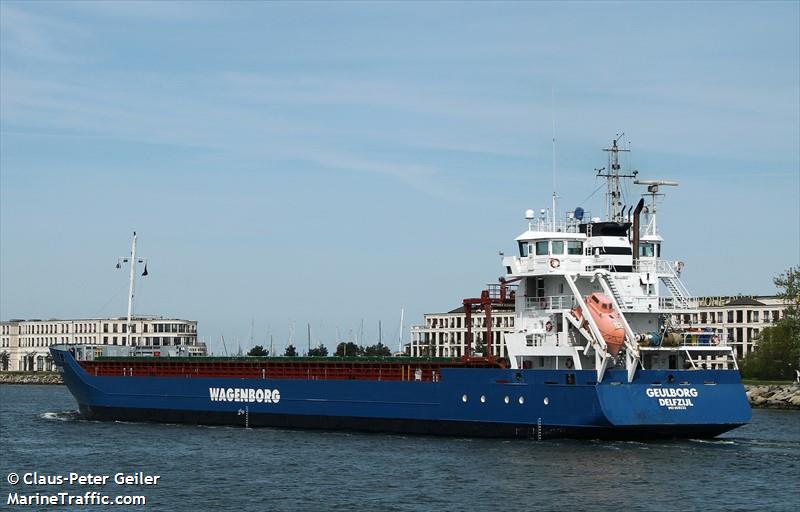 geulborg (General Cargo Ship) - IMO 9518232, MMSI 245943000, Call Sign PEHA under the flag of Netherlands