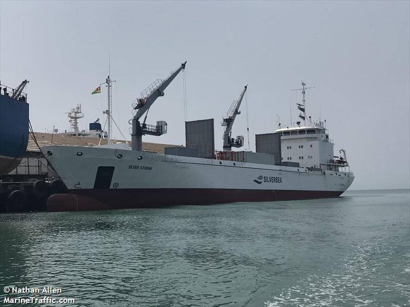 silver storm (Refrigerated Cargo Ship) - IMO 9143374, MMSI 257918000, Call Sign LAPW8 under the flag of Norway