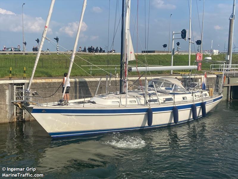 obsession (Pleasure craft) - IMO , MMSI 265031720, Call Sign SFE4814 under the flag of Sweden