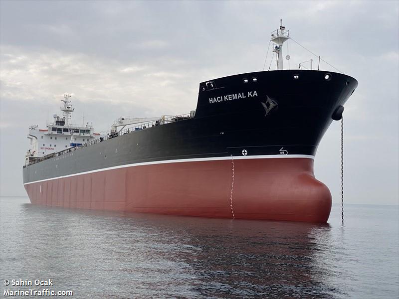 haci kemal ka (Chemical/Oil Products Tanker) - IMO 9315757, MMSI 271049605, Call Sign TCA6729 under the flag of Turkey