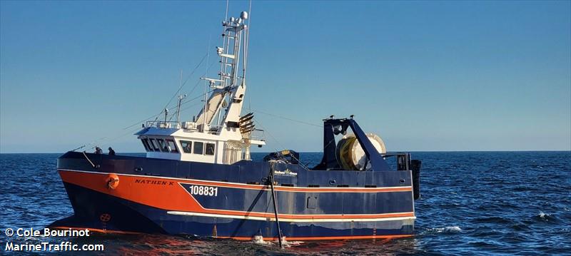 nathen k (-) - IMO , MMSI 316046363 under the flag of Canada