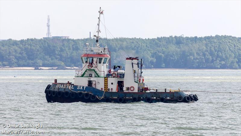 coastal sky (Tug) - IMO 9307138, MMSI 352898738, Call Sign HOA7990 under the flag of Panama